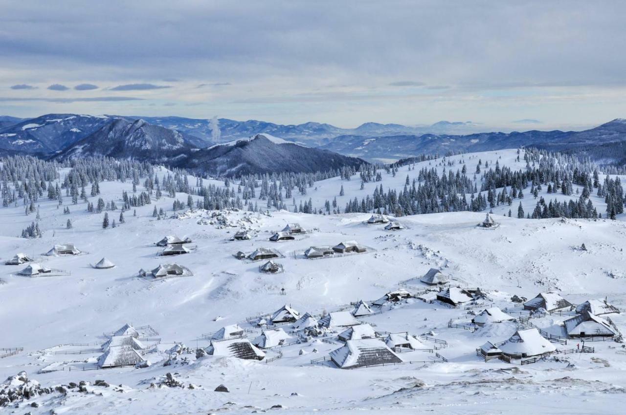 Koca Predilnica Velika Planina Villa Kamniska Bistrica Exteriör bild