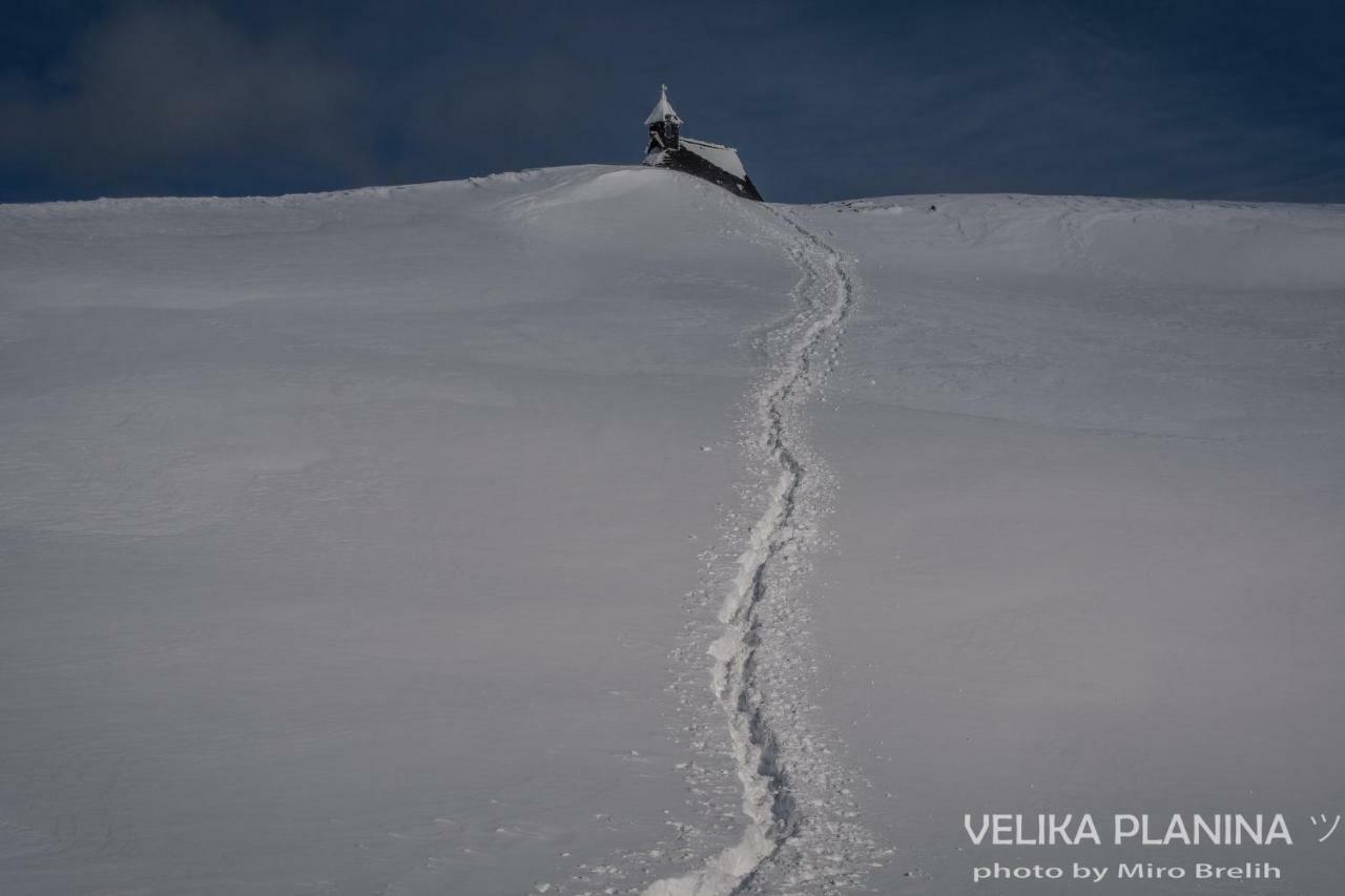 Koca Predilnica Velika Planina Villa Kamniska Bistrica Exteriör bild